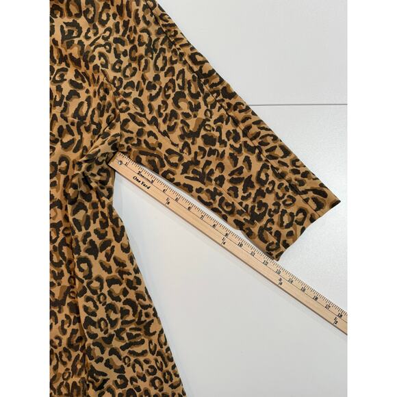 Cabi Carol Anderson By Invitation Leopard Print Jacket Womens Size Medium (117) - Picture 10 of 11